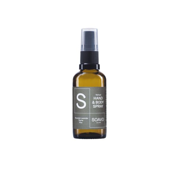 SOAVO Refresh Hand & Body Spray 50ml