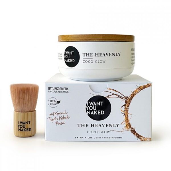 SC Coco Glow milde Gesichtsreinigung inkl. Kabuki Pinsel