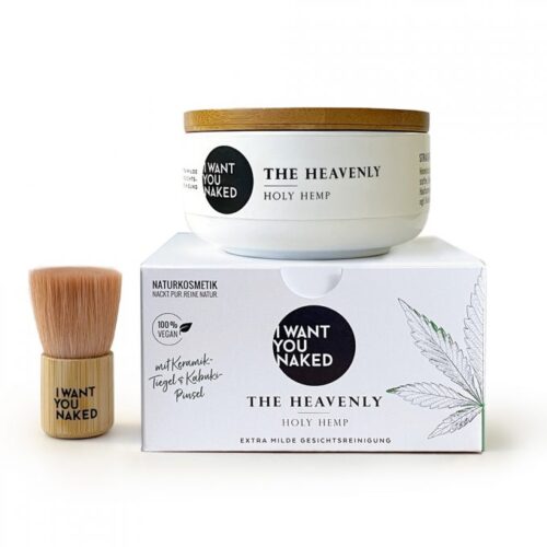 SC Holy Hemp milde Gesichtsreinigung inkl. Kabuki Pinsel